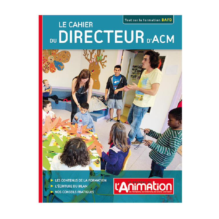 Le Cahier Du Directeur D ACM Livres La Boutique JeSuisAnimateur Fr