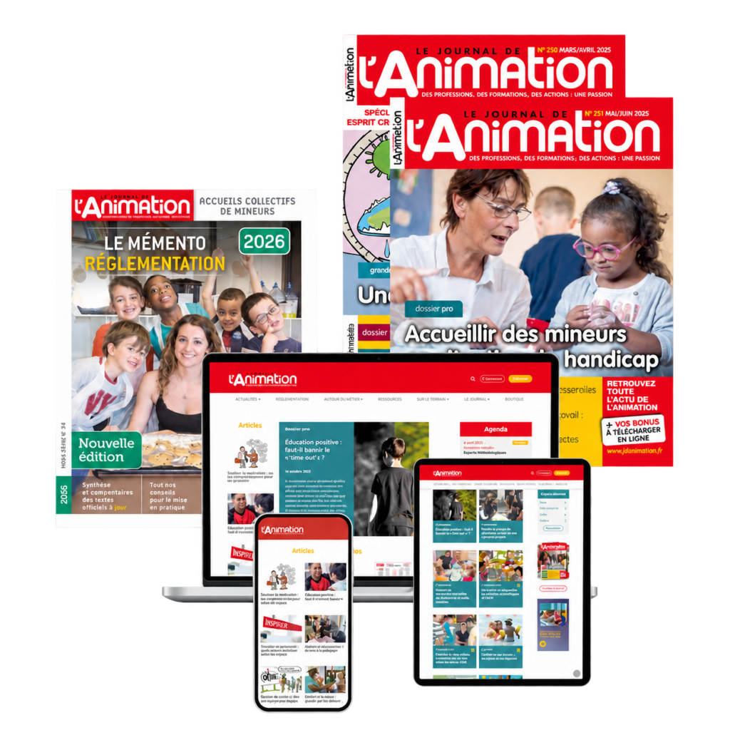 Le Journal de l’Animation : magazines, mémento de la réglementation 2026 et accès numérique
