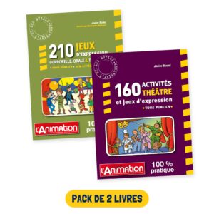 Pack 210 jeux d'expression + Théâtre et jeux d'expression