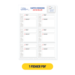 Cartes missions « Killer » : aperçu des documents PDF