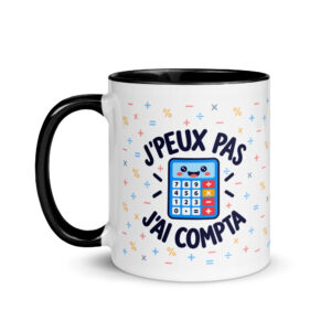 Mug « J’peux pas, j’ai compta »