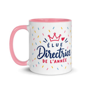 Mug « Élue Directrice de l’année »