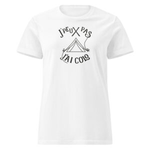 « J’peux pas, j’ai colo » · Femme